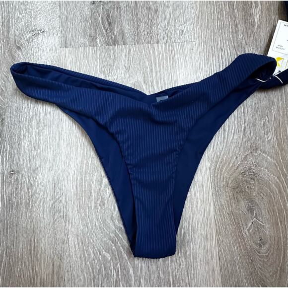 TiniBikini|Bikini|Ribbed|Navy|NWT|SZ XL - Picture 5 of 7